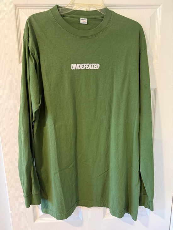 Undefeated Other - Undefeated Olive Green Long-Sleeve Logo Tee
